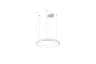 Lampy sufitowe - Wisząca lampa Agnes AZ5021 LED 60W ring do salonu biała - miniaturka - grafika 1