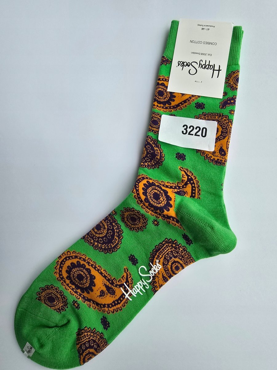 Kolorowe skarpety Happy Socks unisex rozmiar 41-46 (3220)