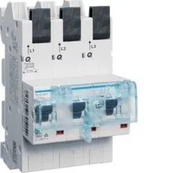 Wyłącznik selektywny SLS, 3P Cs 80A, szyny 40mm-12x5/10mm - Bezpieczniki elektryczne - miniaturka - grafika 1