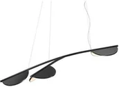 Lampy sufitowe - Flos - Almendra S3 Y Short Lampa Wisząca Anthracite Flos - miniaturka - grafika 1