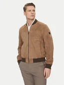 Kurtki męskie - JOOP! Kurtka skórzana 17 Pios 80000774 Beżowy Regular Fit - miniaturka - grafika 1