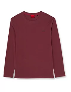 HUGO T-shirt męski, Dark Brown204, S - Koszulki męskie - miniaturka - grafika 1
