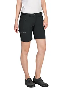 VAUDE Spodnie damskie Farley Stretch Short, czarne, 38, 403810100380 - Spodnie damskie - miniaturka - grafika 1