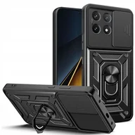 Etui i futerały do telefonów - Etui TECH-PROTECT CamShield Pro do Xiaomi Poco X6 Pro 5G Czarny - miniaturka - grafika 1