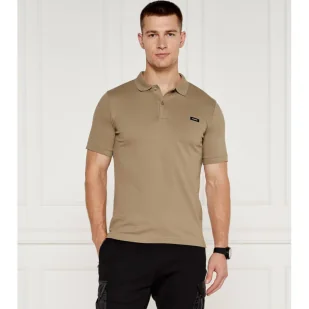 Calvin Klein Polo | Slim Fit | stretch pique - Koszule męskie - miniaturka - grafika 1