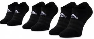 Adidas, Skarpety sportowe, Cush Low 3PP DZ9385, czarny, rozmiar 40/42 - Skarpetki damskie - miniaturka - grafika 1