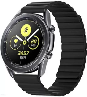Uniwersalny pasek Beline Magnetic 22 mm Czarny (5905359814368) - Akcesoria do smartwatchy - miniaturka - grafika 1