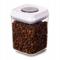 Pojemniki kuchenne - CRALEX NESTA POJEMNIK HERMETYCZNY NA ŻYWNOŚĆ KWADRATOWY PRZEŹROCZYSTY 0,9L - miniaturka - grafika 1