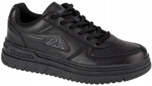 Buty Damskie Czarne Sportowe Koturn Platforma Kappa Bash 243384-1116 - Buty sportowe damskie - miniaturka - grafika 1