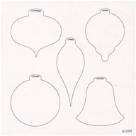 Scrapbooking - TEKTURKA scrapki bombki pełne - Scrapiniec - miniaturka - grafika 1