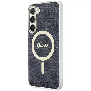 Guess GUHMS23MH4STK S23+ S916 czarny/black hardcase 4G MagSage - Etui i futerały do telefonów - miniaturka - grafika 2