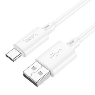 Kabel USB Hoco HOCO kabel USB A do Typ C 3A X88 1 m biały - Kable USB - miniaturka - grafika 1