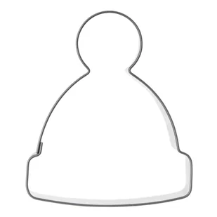 Wykrawacz do ciastek stalowy czapka 5,5 cm - Formy do ciast - miniaturka - grafika 1