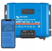Akcesoria do kolektorów i fotowoltaiki - Victron Energy Regulator ładowania Smart 150V/85A-Tr CAN BlueTooth - miniaturka - grafika 1