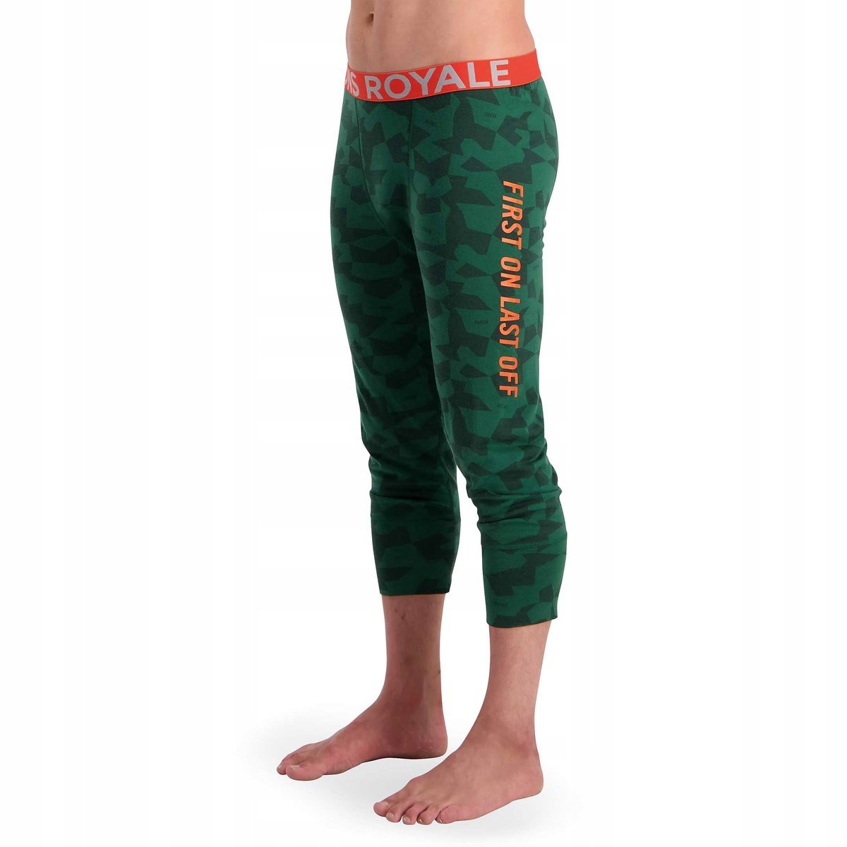 Legginsy Męskie Mons Royale Shaun-off 3/4 Legging MERINO WOOL r.XL