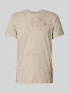 Koszulki męskie - T-shirt z wyhaftowanym logo - miniaturka - grafika 1