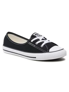 Converse Trampki Ctas Bellet Lace Slip 566775C Czarny - Trampki damskie - miniaturka - grafika 1