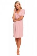 Piżamy ciążowe - Doctor nap TCB 9116 flamingo damska koszula nocna - miniaturka - grafika 1