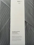 Pościel - Elegancka pościel 200x220 Home&You żakardowa szara Elsie wypukły wzór - miniaturka - grafika 1