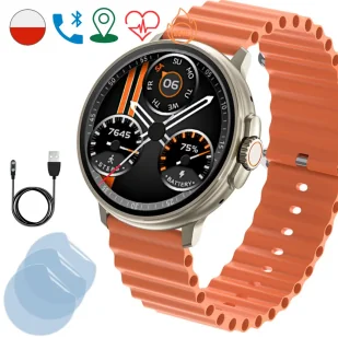 Rubicon Ultra Pomarańczowy - Smartwatch - miniaturka - grafika 1