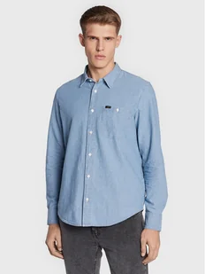 Lee Koszula Leesure L66NMWUF 112145379 Błękitny Regular Fit - Koszule męskie - miniaturka - grafika 1
