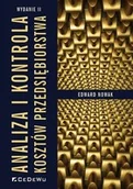Finanse, księgowość, bankowość - Analiza i kontrola kosztów przedsiębiorstwa - miniaturka - grafika 1