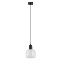 Lampy sufitowe - Italux Lamezia lampa wisząca 3-punktowa czarna PND-67594-3-BK+CL PND-67594-3-BK+CL - miniaturka - grafika 1