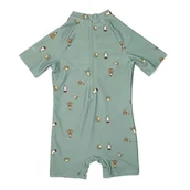 Chusty do noszenia dzieci - Nuuroo - Kombinezon Kąpielowy Przeciwsłoneczny Uv 50+ Space Light Green Roz. 98-104 - miniaturka - grafika 1