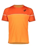 Koszulki sportowe męskie - asics Koszulka funkcyjna w kolorze pomarańczowym - miniaturka - grafika 1