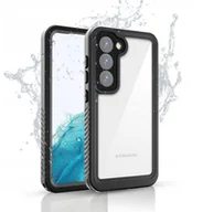 Etui i futerały do telefonów - Etui wodoodporne 360 X-Armor do Samsung Galaxy S23 IP68 czarne - miniaturka - grafika 1