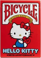 Gry karciane - Karty Hello Kitty 50th Anniversary Bicycle Quint - gra - miniaturka - grafika 1