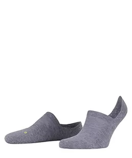 FALKE Uniseks Stopki Cool Kick Invisible U IN Oddychający I Szybkoschnący niewidoczne jednokolorowe 1 Para, Szary (Light Grey 3400), 37-38 - Skarpetki damskie - miniaturka - grafika 1