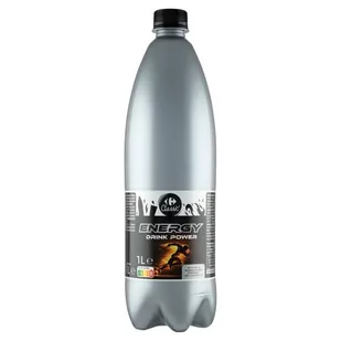 Carrefour Classic Energy Drink Power Napój energetyzujący gazowany 1 l - Napoje energetyczne i izotoniczne - miniaturka - grafika 1