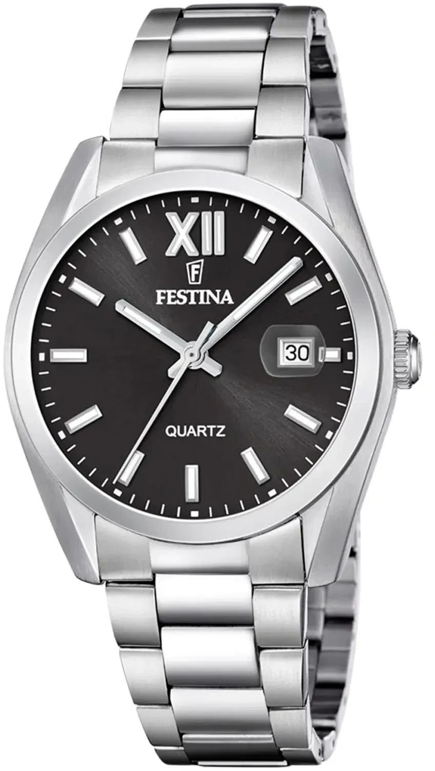 Zegarek Festina Zegarek Męski Stal klasyczna 20707/6 40 mm