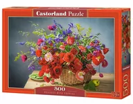 Puzzle - Castorland Puzzle 500 Bouquet with Poppies - miniaturka - grafika 1