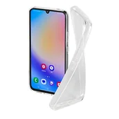 Etui i futerały do telefonów - Hama Etui na telefon komórkowy Samsung Galaxy A34 5G "Crystal Clear" (przezroczyste etui z TPU, elastyczne etui ochronne, ochrona telefonu z antypoślizgową powierzchnią), przezroczyste - miniaturka - grafika 1