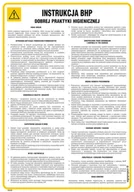 Instrukcje stanowiskowe BHP - IAA38 INSTRUKCJA OGÓLNA BHP DOBREJ PRAKTYKI HIGIENICZNEJ, FN - FOLIA SAMOPRZYLEPNA; (245X350MM) - miniaturka - grafika 1