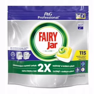 FAIRY Kapsułki do zmywarki P&G Prof.Lemon 115 sztuk - Płyny do naczyń - miniaturka - grafika 1