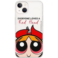Etui i futerały do telefonów - ERT GROUP etui na telefon Iphone 13, case oryginalny i oficjalnie licencjonowany przez The Powerpuff Girls, wzór The Powerpuff Girls 011, optymalnie dopasowane, plecki z TPU częściowo przeźroczyste - miniaturka - grafika 1
