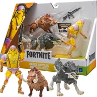Figurki dla dzieci - FORTNITE DUO MODE BEAST BATTLES WILDLIFE PACK JAZWARES + FIGURKA CLUCK - miniaturka - grafika 1