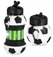 Shakery i bidony sportowe - MERKAN Bidon Sportowy Butelka Składana Na Wodę Z Ustnikiem 550 ml - miniaturka - grafika 1