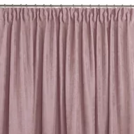 Zasłony - Zasłona MILANA kolor różowy styl klasyczny taśma smok transparentna 5 cm szenila 140x245 homede - CURT/HOM/MILANA/CHENILLE/PLEAT - miniaturka - grafika 1