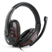 Słuchawki - Gembird GHS-402 czarne - miniaturka - grafika 1