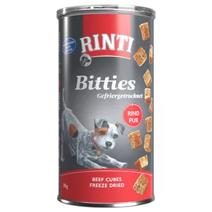 RINTI Bitties przysmak liofilizowany - wołowina, 30g - Przysmaki dla psów - miniaturka - grafika 1