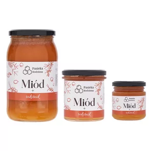 Miód z rokitnikiem 1150g - Miód - miniaturka - grafika 1