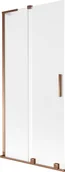 Parawany nawannowe - Mexen Velar L parawan nawannowy 2-skrzydłowy rozsuwany 90 x 150 cm, szron, różowe złoto - 896-090-003-31-60 - miniaturka - grafika 1