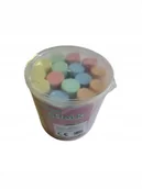 Zabawki kreatywne - KREDA CHODNIKOWA GRUBA 15 SZTUK 5 KOLORÓW W WIADERKU - miniaturka - grafika 1