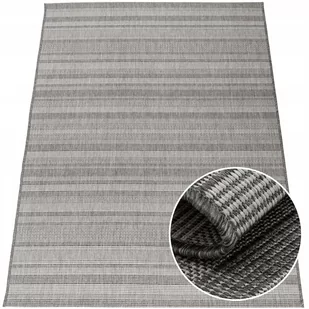 Dywan Party 80 x 150 cm paski ciemny szary Dywan Party 80 x 150 cm paski ciemny szary - Dywany - miniaturka - grafika 1