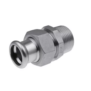 Śrubunek GZ KAN-therm Inox - 18 x 1/2" - Akcesoria hydrauliczne - miniaturka - grafika 1