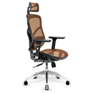 Fotele i krzesła biurowe - Fotel biurowy ergonomiczny DIABLO V-BASIC obrotowy czarno-zielony PREMIUM - miniaturka - grafika 1